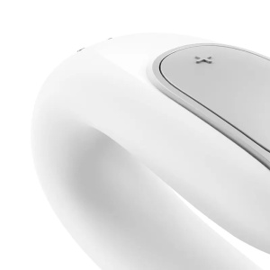 Vibrator za parove sa bežičnim daljinskim | SATISFYER DOUBLE FUN WHITE