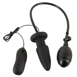 Vibrirajuca analna kupa sa vibracijom | Inflatable Vibrating Butt Plug