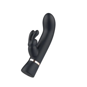 Zeka vibrator | Bespoke Rabbit S Black
