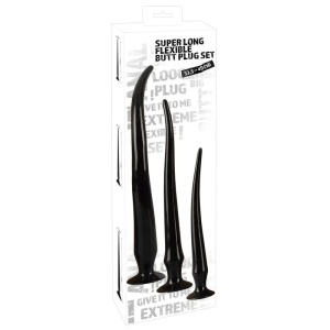 Analni dildo set | Super Long Flexible Butt Plug Set