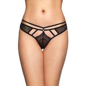 Crne Erotske Gaćice | SL G-String 2490