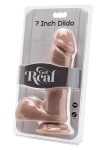 Dildo 18cm | Dildo 7 inch with Balls