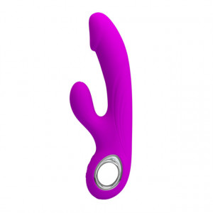 Ljubičasti vibrator sa dodatnom stimulacijom klitorisa | PL Gordon