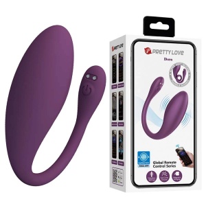 Ljubicasto vibro jaje na aplikaciju | Dona