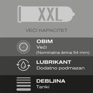 Masculan XXL kondomi | XXL Size