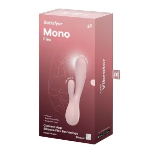 Multifunkcionalni vibrator aplikacija | SATISFYER MONOFLEX PINK