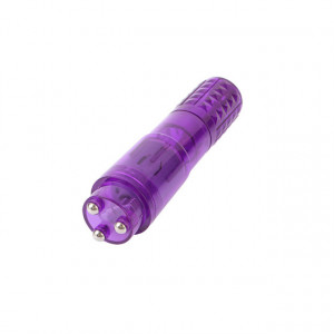 Multufunkcionalni Plasticni Vibrator | THE ULTIMATE MINI MASSAGER Purple