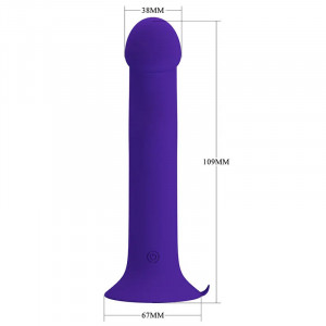 Plavi vibro dildo sa pulsacijom | Murray