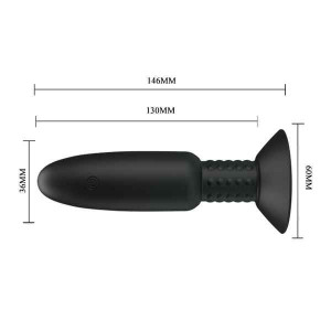 Rotirajući analni vibrator i Lubrikant | KOMBINUJ I UŠTEDI 20