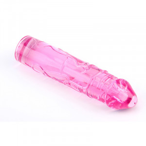 Roze TPE dildo 18cm i Lubrikant | KOMBINUJ I UŠTEDI 96