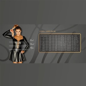 Seksi bodi od tila | Tulle body with patterned flock embroidery - Img 8