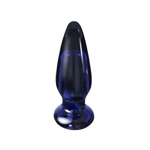 Stakleni analni dildo sa vibracijom | Shining Vibrating Glass Plug