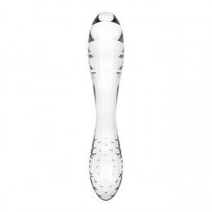 Stakleni Dildo | SATISFYER Dazzling Crystal Glass Dildo Transparent 1