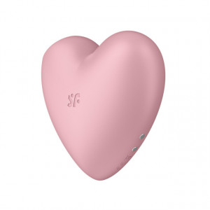 Stimulator klitorisa Srce | SATISFYER CUTIE HEART LIGHT RED - Img 5