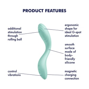 Vibrator za G tacku | SATISFYER RRROLLING PLEASURE