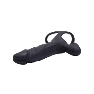 Vibrirajuci dildo za duplu penetraciju Hephaestus i lubrikant | KOMBINUJ I UŠTEDI 164