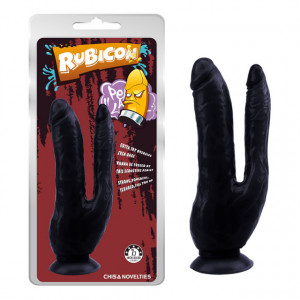 Crni Dupli Dildo | Dark Magic Dual Penis