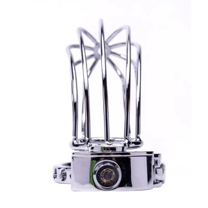 Kavez za penis | Stainless steel cock cage 2 Advanced Locking Mechanism