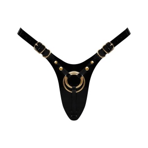 Kvalitetne gaćice za strap on | Strap-on-me Fabulous Faux Leather Harness