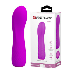 Ljubičasti silikonski vibrator
