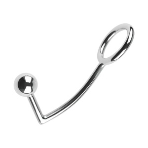 Prsten za penis i masazer prostate Ass Hitch Egg