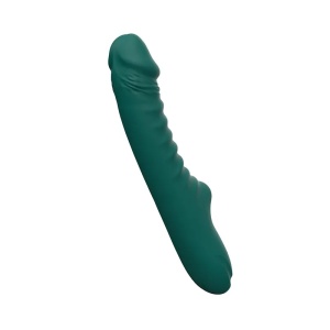 Rebrasti silikonski vibrator | Enyalius Green