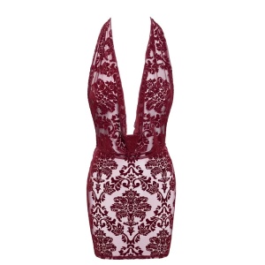 Seksi haljina | Kink Royal cascade mini dress