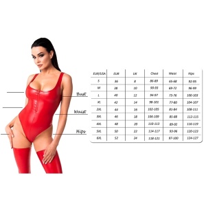 Seksi wetlook kombinezon | Crocodile wetlook catsuit
