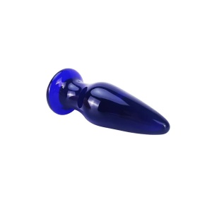 Stakleni analni dildo sa vibracijom | Shining Vibrating Glass Plug