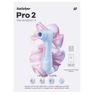 Stimulator klitorisa aplikacija | Satisfyer Pro 2 Generation 4 Blue
