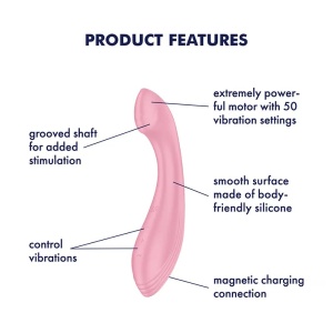 Vibrator za G tačku | SATISFYER G Force Pink
