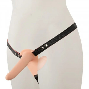 Dupli Vibrirajući Strap-On sa bežičnim daljinskim | Vibrating Double Strap-On