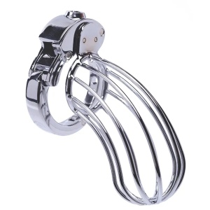Kavez za penis | Stainless steel cock cage 2 Advanced Locking Mechanism