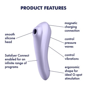 Klitoralni G spot vibrator | Satisfyer Dual Pleasure