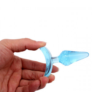 Plavi analni dildo za pocetnike | Blue Butt Plug