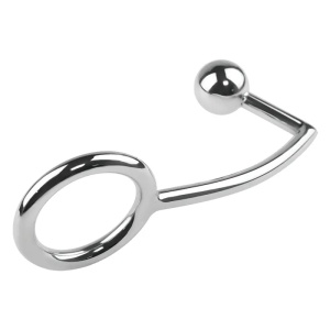 Prsten za penis i masazer prostate Ass Hitch Egg