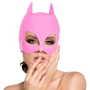 Roze Catwoman Maska | Vinyl Head Mask