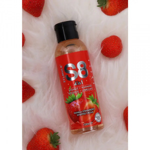 S8 | 4 in 1 Dessert Lube Vanilla Strawberry Whipped Cream