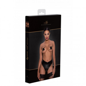 Seksi gaćice sa dvostranim rajsferšlusom | Powerwetlook Panties with 2 way zipper