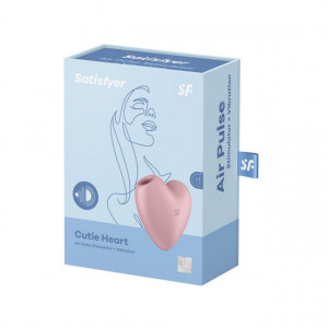 Stimulator klitorisa Srce | SATISFYER CUTIE HEART LIGHT RED - Img 7