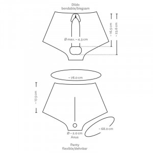 Strap on od ultra realistićnog materijala | Ultra Realistic Penis Pants