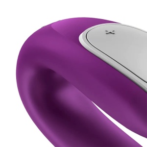 Vibrator za parove aplikacija | Satisfyer Double Fun Violet