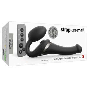 Vibrirajući strap on | Strap-on-me Multi Orgasm Bendable Strap On