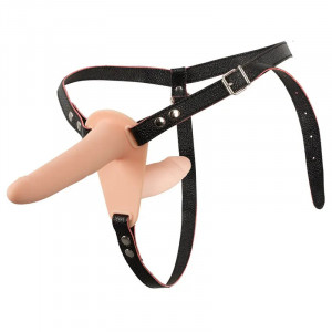 Dupli Vibrirajući Strap-On sa bežičnim daljinskim | Vibrating Double Strap-On