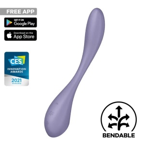 Fleksibilni Vibrator | SATISFYER G SPOT FLEX 5+LILAC