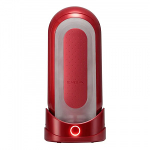 Masturbator | TENGA Flip 0 (Zero) Red Warmer Package