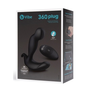 Rotirajući Masažer Prostate | B-Vibe 360 Plug