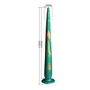 Silikonski dildo Verdant Titan i Lubrikant Beasty Sperm | KOMBINUJ I UŠTEDI 233