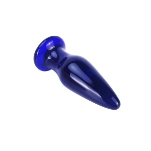 Stakleni analni dildo sa vibracijom | Shining Vibrating Glass Plug