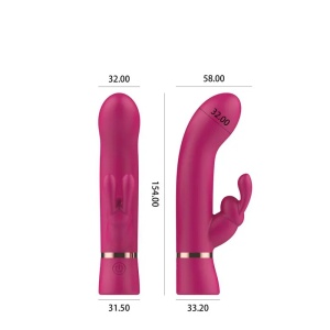 Zeka vibrator | Bespoke Rabbit M Fuchsia